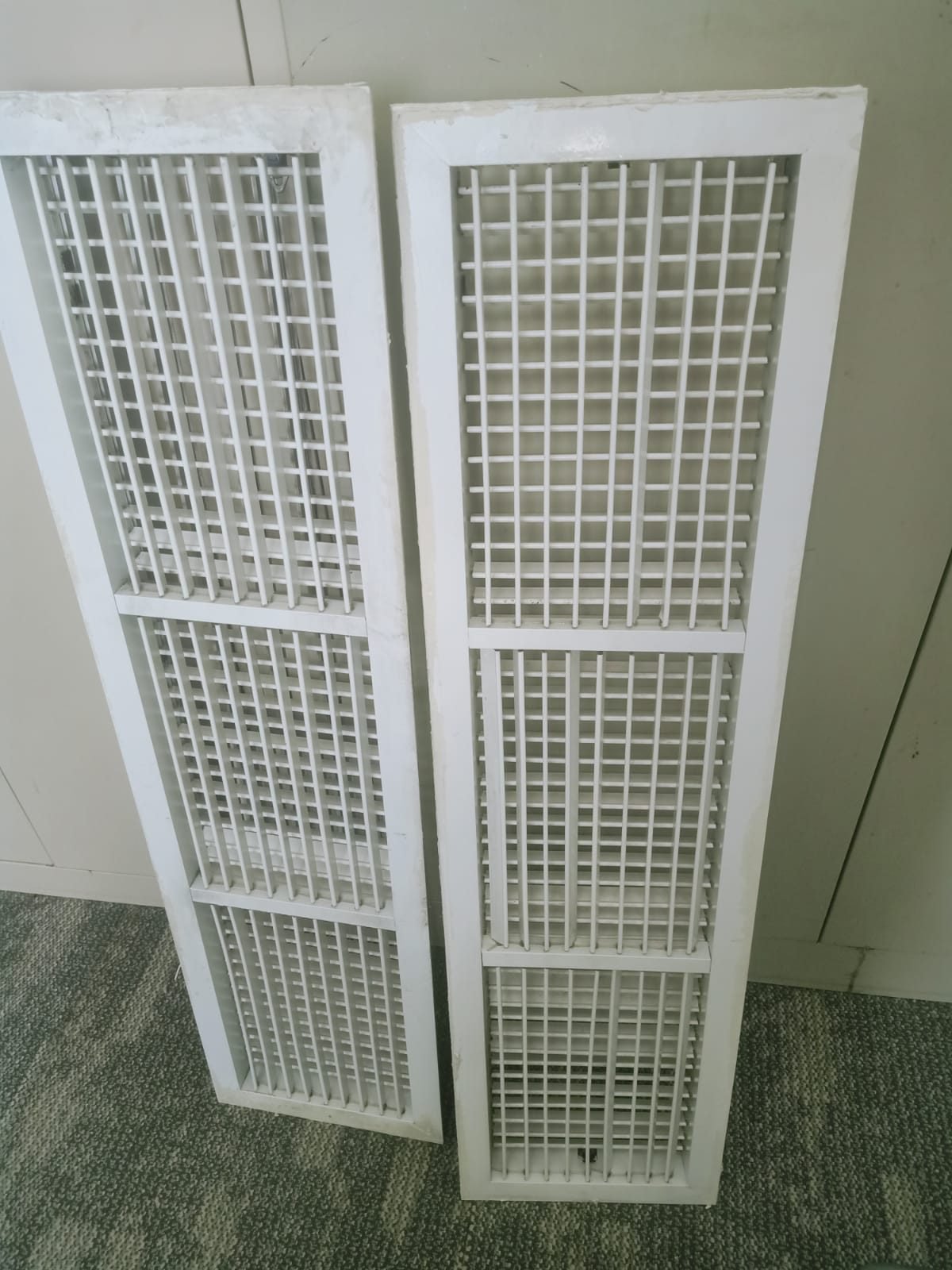 AC grille cleaning project